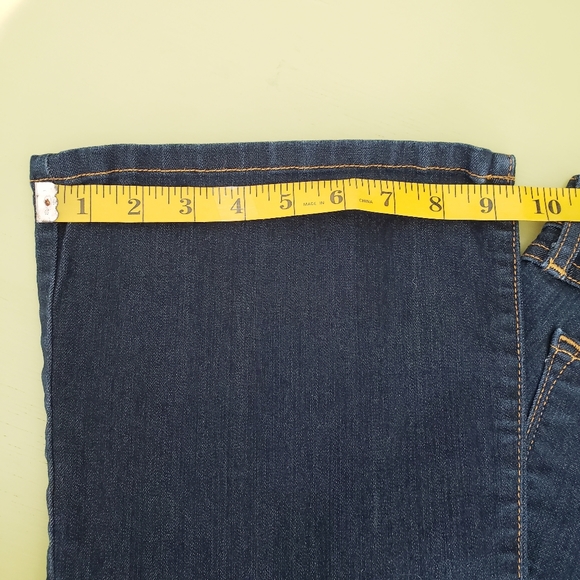 Flying Monkey Dark Blue Flare Denim Jeans - Picture 12 of 12